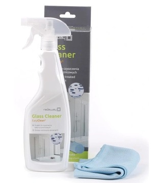 Radaway Glass Cleaner NEW 500ml + ściereczka - zestaw