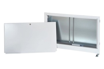 РАСПРЕДЕЛИТЕЛЬ НАПОЛЬНОГО ОТОПЛЕНИЯ 9 + ПОДПОЛЬНЫЙ ШКАФ.