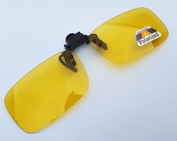 Желтые чехлы на очки для ночного вождения.