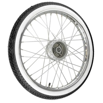 2x КОЛЕСА 17 ДЮЙМОВ ROMET OGAR 200 ТАБЛИЦА БЕЛАЯ