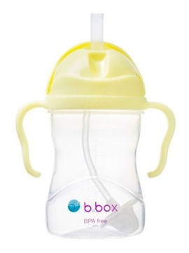 B.BOX KUBEK BIDON Z OBCIĄŻONĄ SŁOMKĄ GELATO BANANA