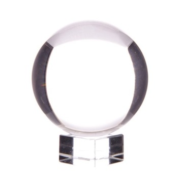 KRYSZTAŁOWA KULA 6 CM FOTOGRAFIA REFRAKCYJNA