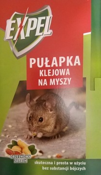 bros EXPEL Pułapka klejowa lep na Myszy orzechowa