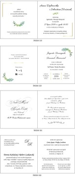 Zaproszenia na ślub cywilny wesele boho W 2 DNI!