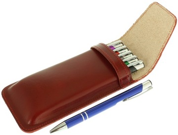 Piórnik Skórzany etui na pióra PL PRODUKT SKÓRA