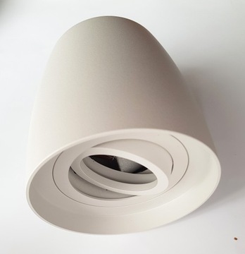 OPRAWA NATYNKOWA Spot TUBA LED GU10 Ruchoma BECZKA