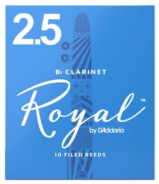 D'Addario RICO ROYAL stroik do klarnetu Bb 2,5