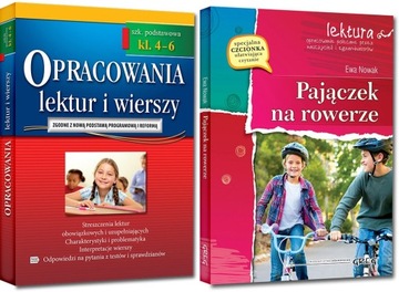 PAJĄCZEK NA ROWERZE + OPRACOWANIA LEKTUR 4-6