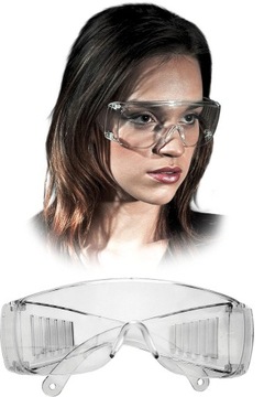 ПРОЗРАЧНЫЕ ЗАЩИТНЫЕ ОЧКИ!