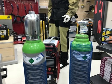 ПОЛНЫЙ баллон Смесь аргона и CO2 8 л MIX НОВЫЕ баллоны