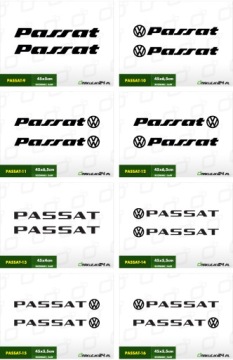 2 наклейки VW GOLF PASSAT VR6 R32 Наклейка GTI