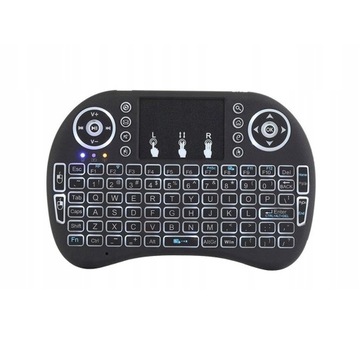 Беспроводная клавиатура mini i8+ с подсветкой Smart TV 2,4 ГГц Qwerty
