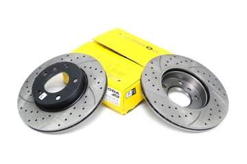 Tuningowe tarcze hamulcowe 286 mm PRZÓD BMW 3 E46