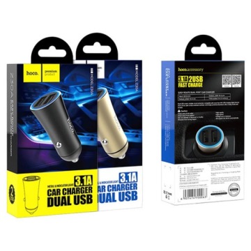 АВТОМОБИЛЬНОЕ ЗАРЯДНОЕ УСТРОЙСТВО HOCO USB 3.1A