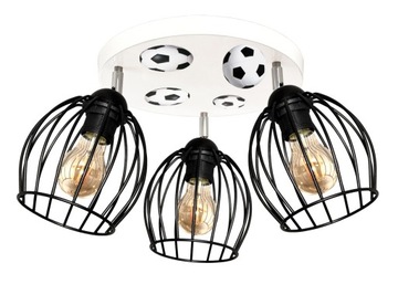 LAMPA SUFITOWA WISZĄCA MUNDIAL OWAL 3 NA PRZEGUBIE
