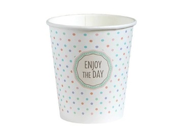 КОФЕЙНЫЕ БУМАЖНЫЕ КРУЖКИ 250МЛ PAST + КРЫШКИ 100ШТ (для перепродажи)