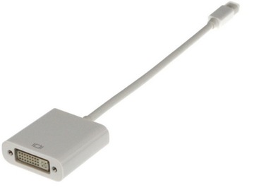 Переходник кабеля Thunderbolt от Mini DisplayPort к DVI