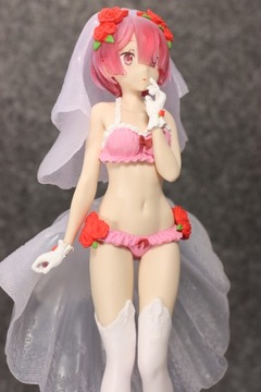 АНИМЕ ФИГУРА Re: ZERO RAM EXQ Banpresto Сексуальный ХИТ