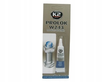 K2 PROLOK KLEJ DO GWINTÓW ŚRUB ŚREDNIA MOC