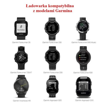 Зарядное устройство с зажимом USB-кабеля Garmin Forerunner 630