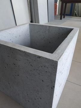 Бетонные горшки для цветов Архитектурный бетон 40/40/40