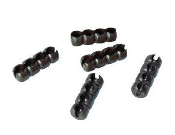 ŁĄCZNIK ŁAŃCUSZKA ROLET ŻALUZJI SPINKA ZŁĄCZKA KORALIKA 4,5 mm BRĄZ -100szt
