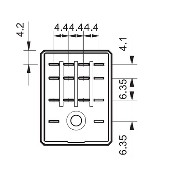 Реле FINDER 55.34.9.024.0040 24 В постоянного тока 7 А/250 переменного тока