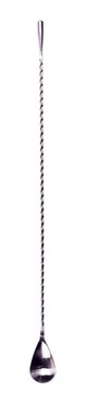 Łyżka barmańska 31 cm Teardrop spoon twisted