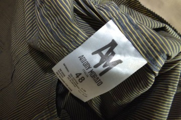Antony Morato koszula męska M 48 paski slim pagony