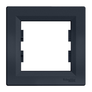 SCHNEIDER ASFORA RAMKA 1-KROTNA ANTRACYT