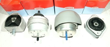 2 PODUSZKI SILNIKA +2 SKRZYNI AUDI A4 B5 1.9 TDI