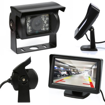 KAMERA COFANIA 18IR 10M MONITOR LCD 4,3'' TFT 2xAV