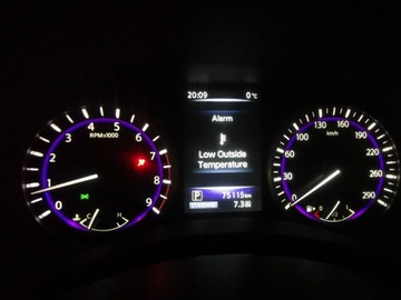 Замена шкалы одометра Infiniti Q50 Q60 миль/ч/км