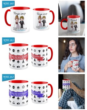 Красная КРУЖКА ПРИГЛАШЕНИЕ ДЛЯ СВИДЕТЕЛЕЙ