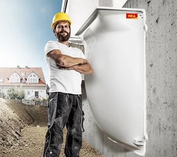 Doświetlacz piwniczny MEA MULTINORM 100x130x40