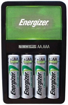 ЗАРЯДНОЕ УСТРОЙСТВО ENERGIZER + АККУМУЛЯТОРЫ AA R6 + AAA R3