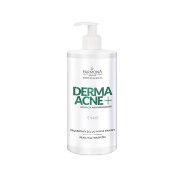 FARMONA DERMAACNE+ Gruszkowy żel do mycia twarzy 500 ml