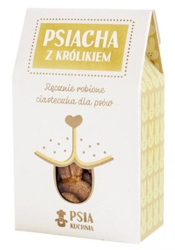 PRZYSMAK CIASTECZKA DLA PSÓW PSIACHA Z KRÓLIKIEM