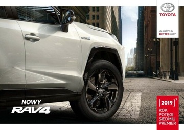 Toyota RAV4 prospekt model 2020 polski