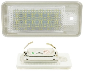 LED LAMPY 2X TABULKY PODSVÍCENÍ AUDI Q7 S6 A8-D3 A8-8P A4-B6-B7 A6-C6