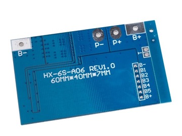 Балансное зарядное устройство PCM BMS 6S 8A 25,2В 18650