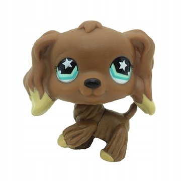 LPS Littlest Pet Shop Pies spaniel czekoladowy