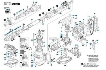 Роторный вентилятор Bosch GSH 5 CE и GSH 5 E