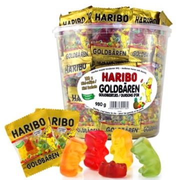 Haribo фруктовое желе Mini Golden Teddy Bears 1 кг DE