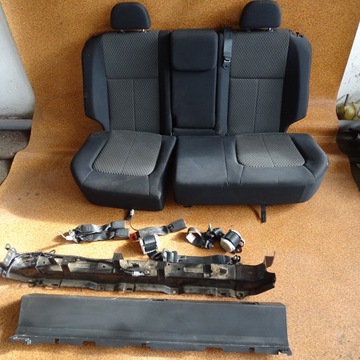 NISSAN X-TRAIL 09r T31 KANAPA KOMPLETNA Z PASAMI