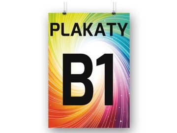 PLAKAT B1 1 SZT PLAKATY - PAPIER MATOWY 120g FOTO