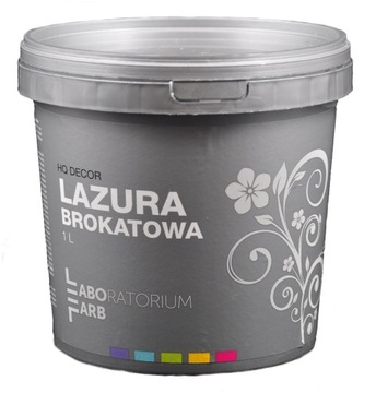 FARBA Z BROKATEM DO ŚCIAN 1L