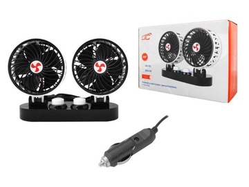 АВТОМОБИЛЬНЫЙ ВЕНТИЛЯТОР 2x5'' 24В