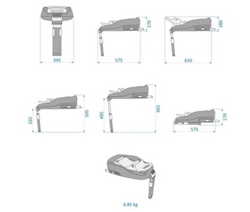 СИДЕНЬЕ MAXI-COSI CABRIOFIX + БАЗА FAMILYFIX