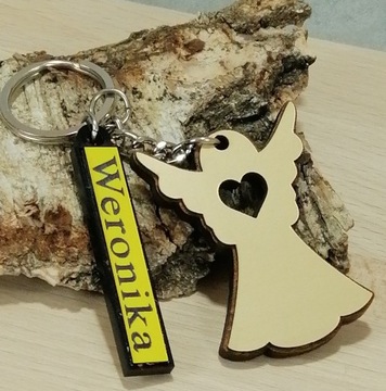 БРЕЛОК АНГЕЛ ИМЯ КУЛОН ПОДАРОК